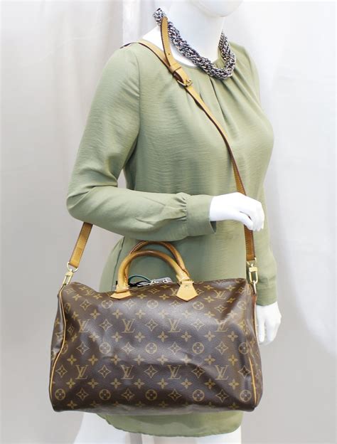 louis vuitton speedy 35 monogram canvas m41524|louis vuitton speedy 35 bandouliere.